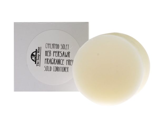 The Soap Mine Fragrance Free Solid Conditioner Bar