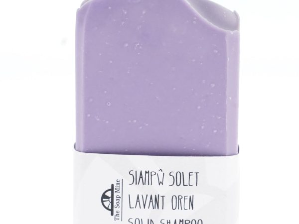 The Soap Mine Lavender & Orange Solid Shampoo