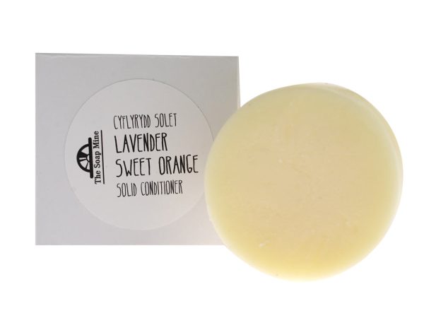The Soap Mine Lavender & Orange Solid Conditioner Bar