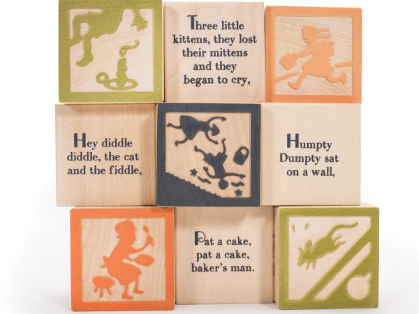 Uncle Goose Wooden Nursery Rhyme Favourite Blocks