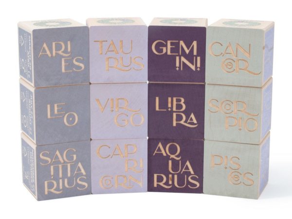 Uncle Goose Wooden Zodiac Blocks