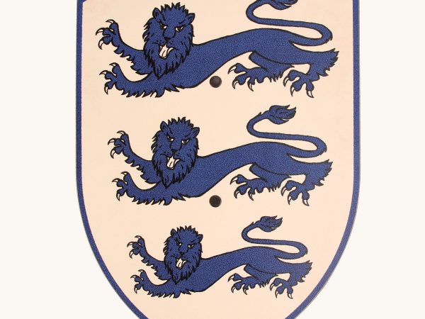 Vah 3 Blue Lions Wooden Shield