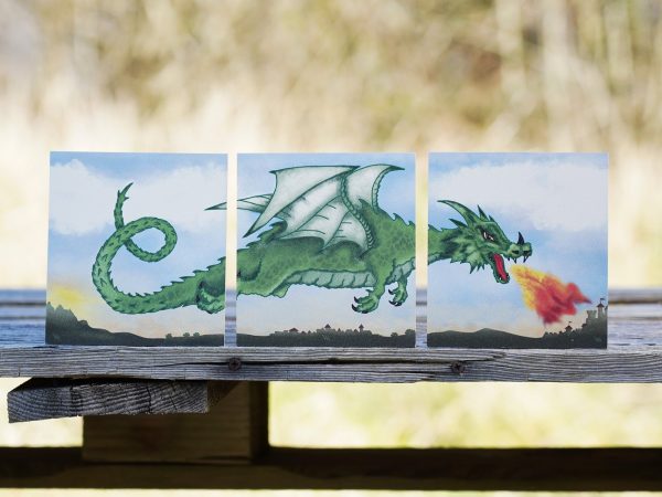 Vah Dragon Target Trio for Safety Arrows