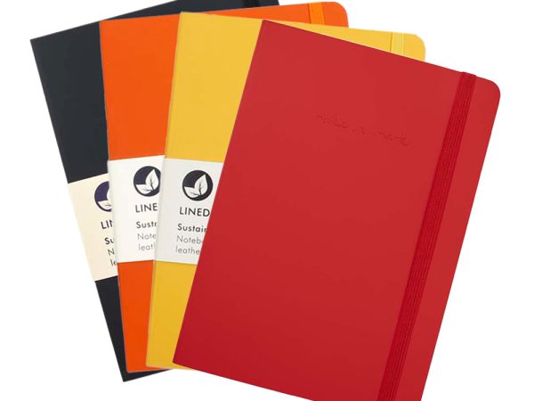 Vent for Change A5 Recycled Leather Notebook