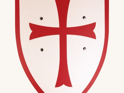 Vah Large Wooden Templar Shield