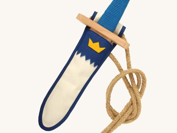 Vah Lansquenet Wooden Sword Set - White & Blue
