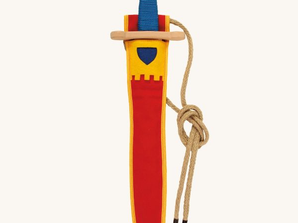 Vah Lansquenet Wooden Sword Set - Red & Yellow