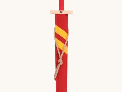 Vah Lancelot Wooden Sword Set - Red