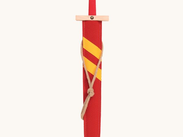 Vah Lancelot Wooden Sword Set - Red