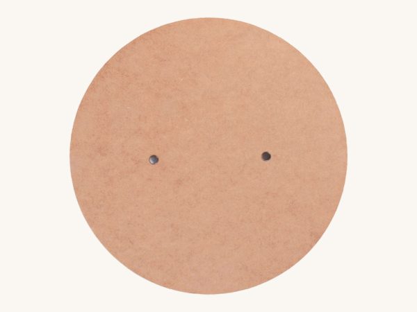 VAH Round DIY Wooden Shield
