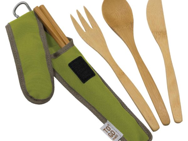 To Go Ware Avocado Bamboo Utensil Set