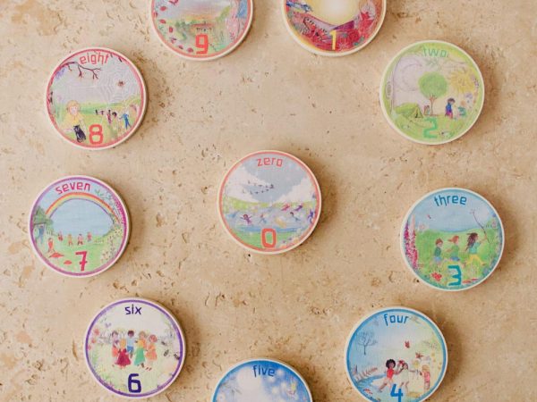 Waldorf Family Number Coins Set 0-9