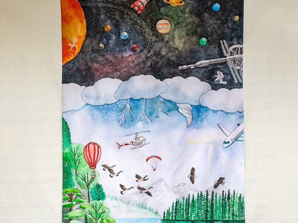 Wonderie Giant Play Cloth - The Things Above