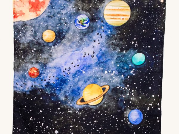 Wondercloths Learning Cloth - Solar System