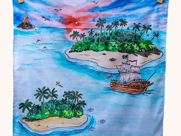 Wonderie Play Cloth - The Lost Island