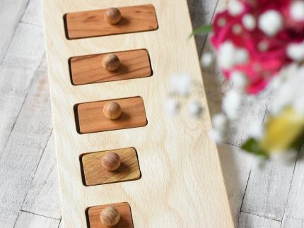 Wooden Story Montessori Long-Short Puzzle