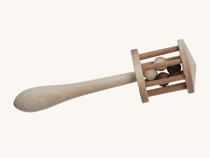 Wooden Story Rattle - Nighthawk