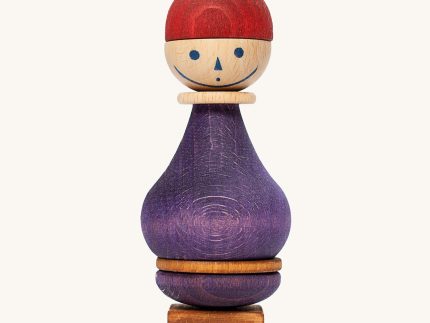 Wooden Story Stacking Toy Stick Figure - No6